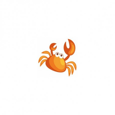 Sticker Mer crabe petit