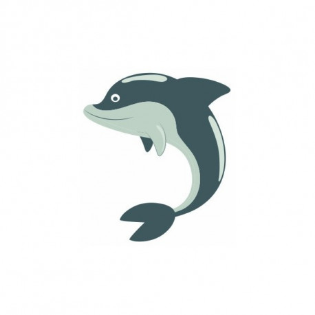 Sticker Mer Dauphin