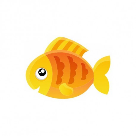 Sticker Mer poisson or