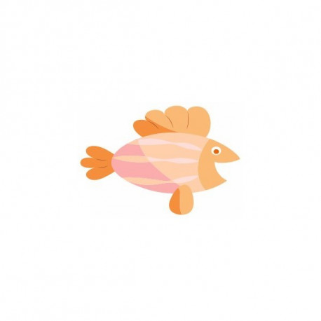 Sticker Mer poisson saumon