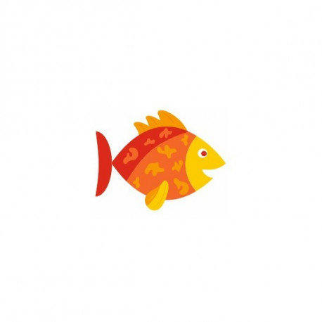 Sticker Mer poisson nageur