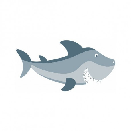 Sticker Mer requin