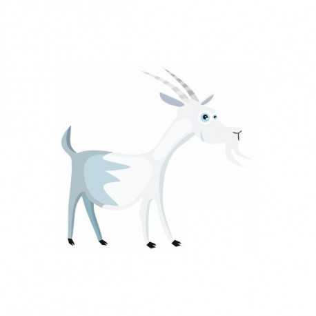 Sticker Animaux ferme Chèvre