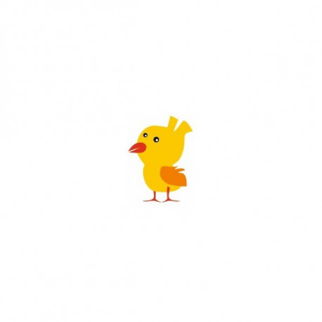Sticker Animaux poussin