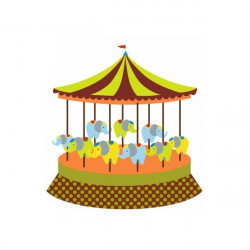 Sticker Cirque manège