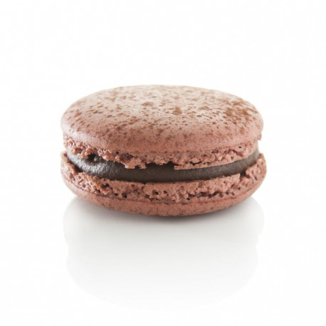 Sticker Macaron Chocolat