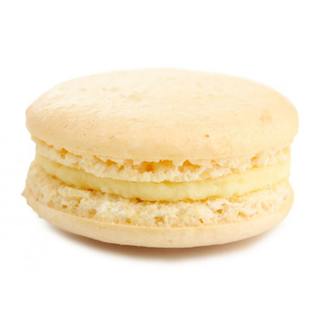 Sticker Macaron Vanille