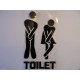 Sticker Toilette Rigolo