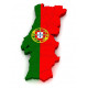 Sticker Portugal Carte Pays