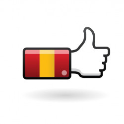 Sticker Espagne I love spain