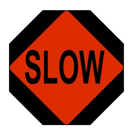 Sticker Etats Unis Panneau Yield