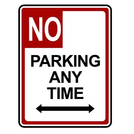 Sticker Etats Unis Panneau ONLY