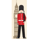 Autocollant Londres garde