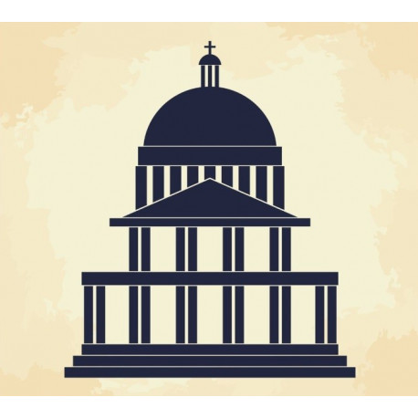 Sticker Londres Garde soldat