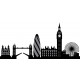 Sticker Londres ville