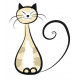 Sticker Chats chaton roupille