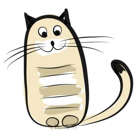 Sticker Chats chaton joue