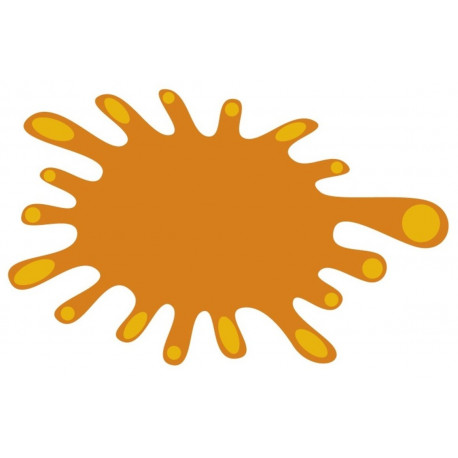 Sticker tache noir vintage