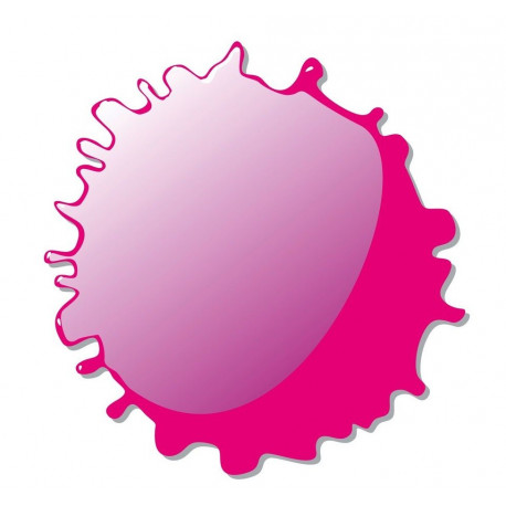 Sticker tache verte peinture