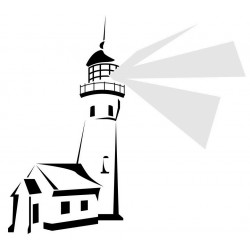 Sticker phare breton