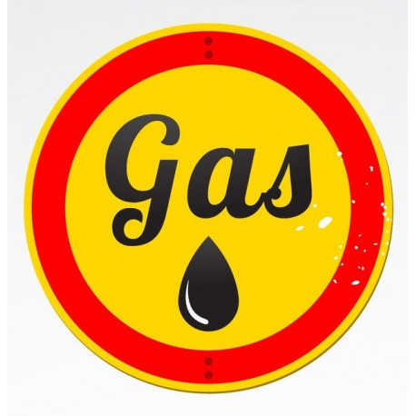 Sticker plaque rétro auto interstate 95