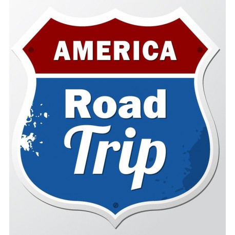 Sticker plaque rétro Premium Vintage