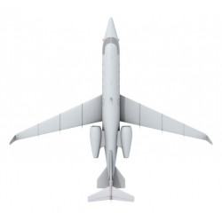 Sticker Avion vol feuille