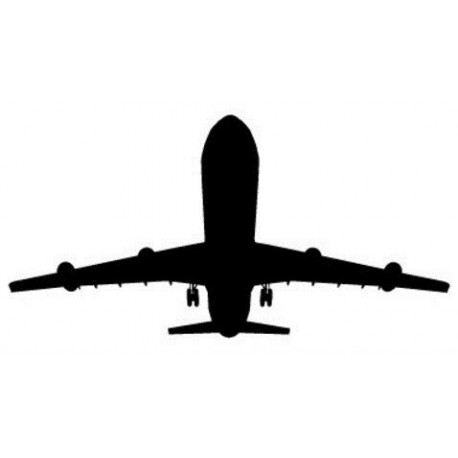 Sticker Avion de ligne