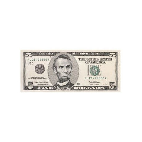 Sticker Billet dollar dollard 50