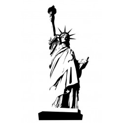 Sticker statue liberté