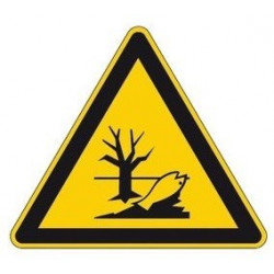 Sticker Danger alerte pollution