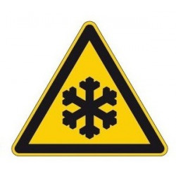 Sticker Danger Basse température