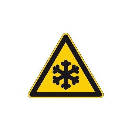 Sticker Danger Basse température