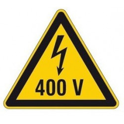 Sticker haute tension 400 Volt