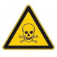 Sticker Danger Matière toxique