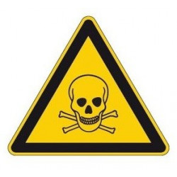 Sticker Danger Matière toxique