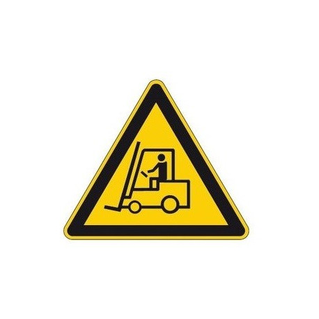 Sticker Danger passsage d'engins