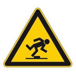 Sticker Danger risque de trébuchement