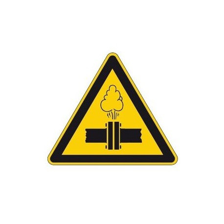 Sticker Danger vapeurs chaudes