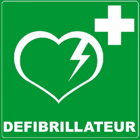 Sticker protection défibrilateur automatique