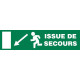 Sticker issue de secours - bas droit