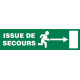 Sticker issue de secours - bas gauche