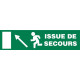 Sticker issue de secours - haut droite