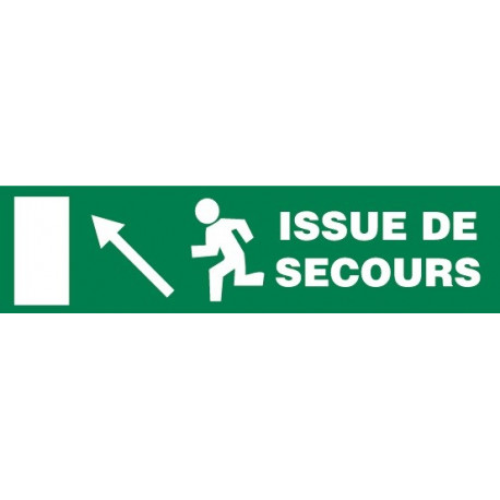 Sticker issue de secours - haut droite