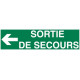 Sticker protection - sortie de secours droite
