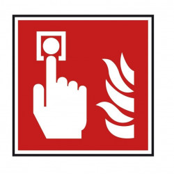 Sticker incendie - ne rien stocker ici