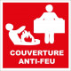 Sticker incendie - bouton alarme incendie