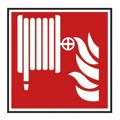 Sticker incendie - lance incendie