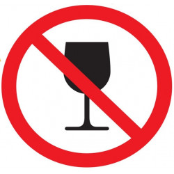 Sticker déjections canines interdits