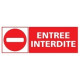 Sticker interdiction - défense de prendre des passagers
